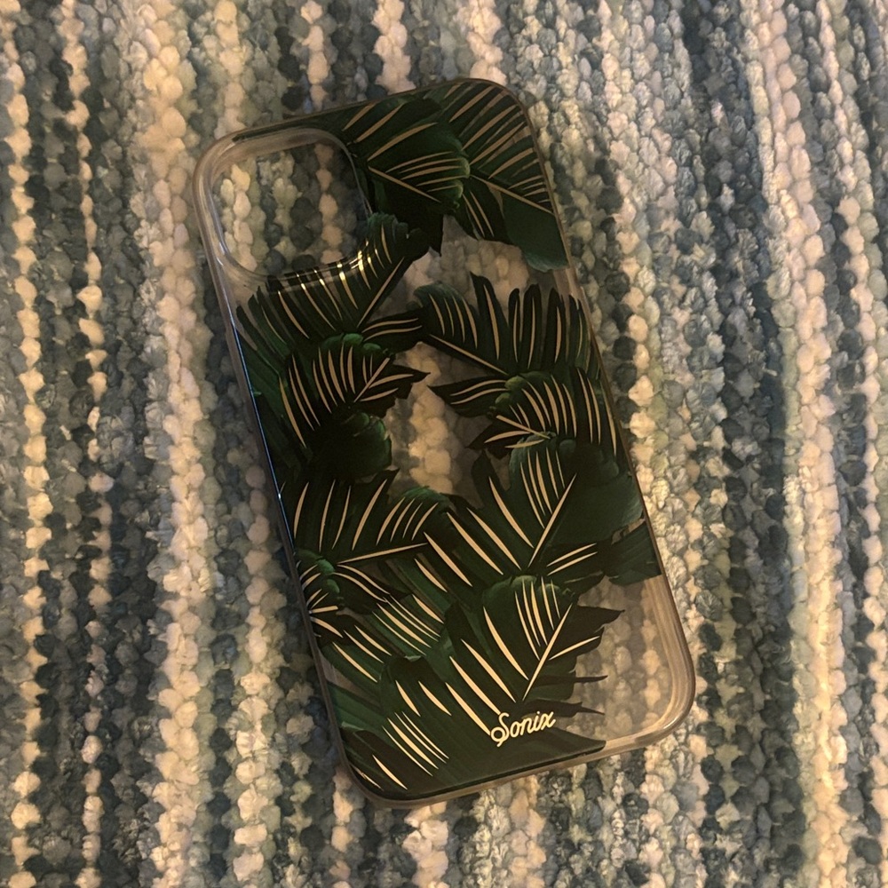 Sonix Tropical Leaf Clear iPhone 14/15 plus Case
